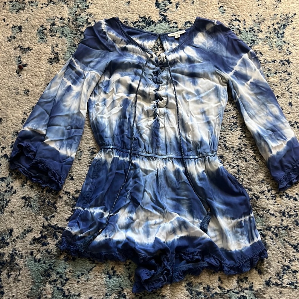 American Eagle Tie-Dye Romper